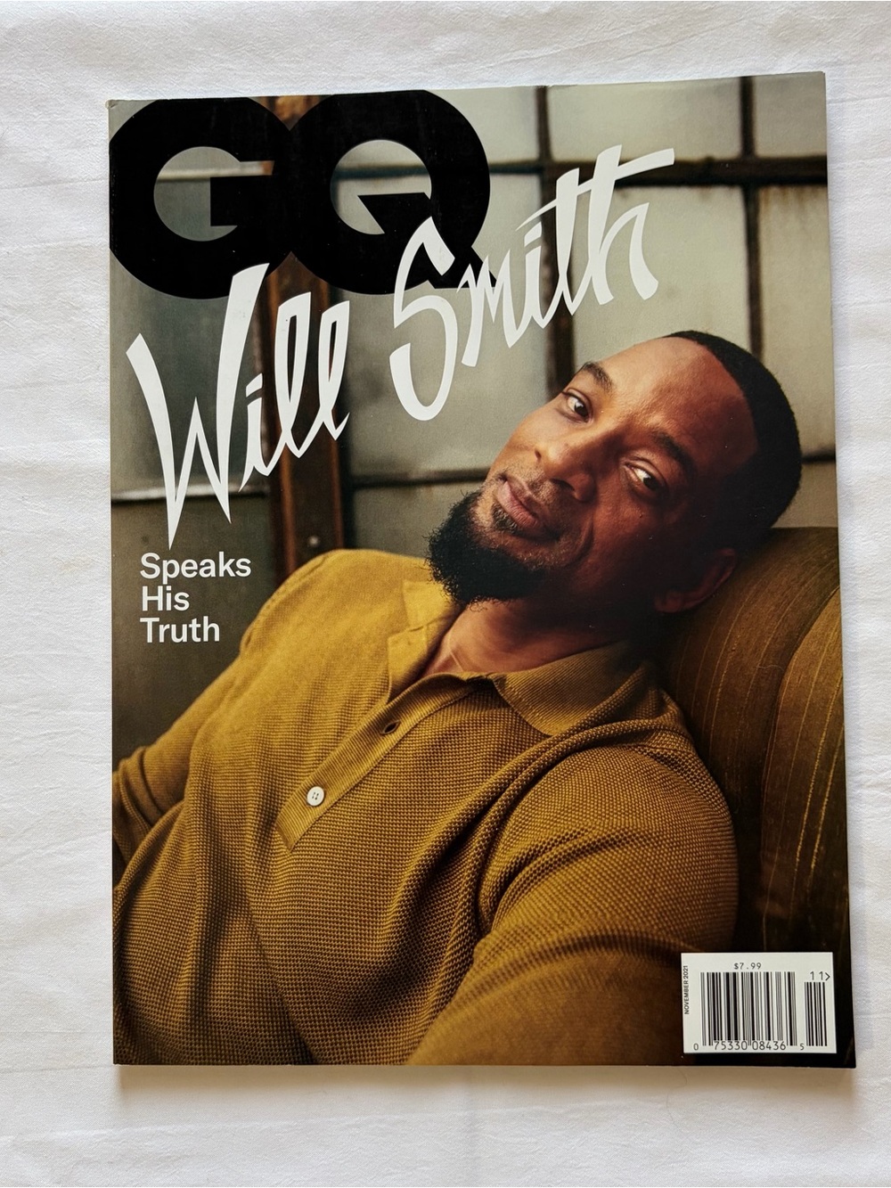 GQ Will Smith “Speaks His Truth” Issue November 2021 Magazine